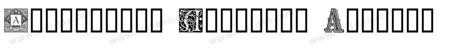 Ornamental Initials V字体转换